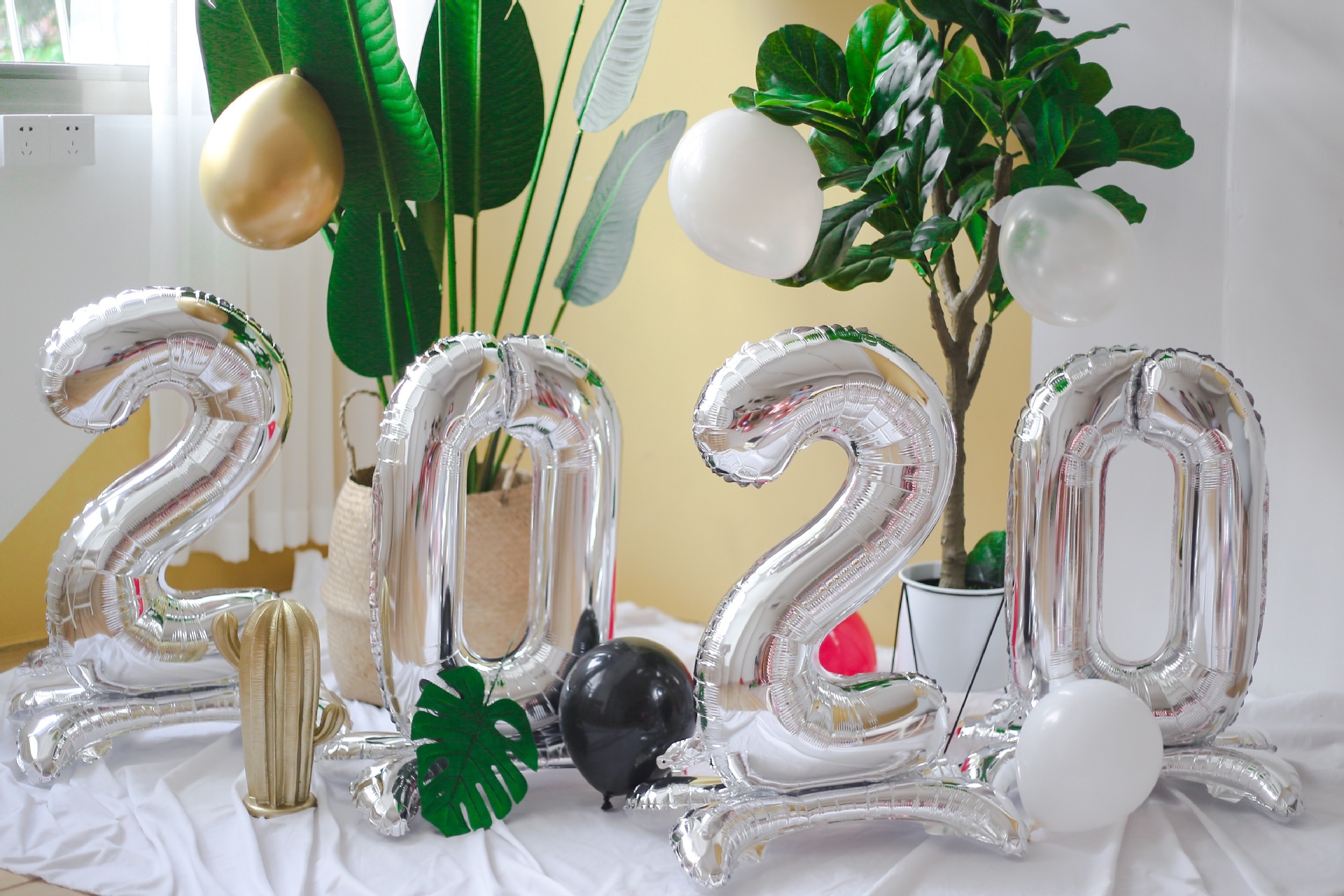 New 32-Inch 2021 2022 Combination Three-Dimensional Standing Digital Aluminum Foil Balloon Set for Party