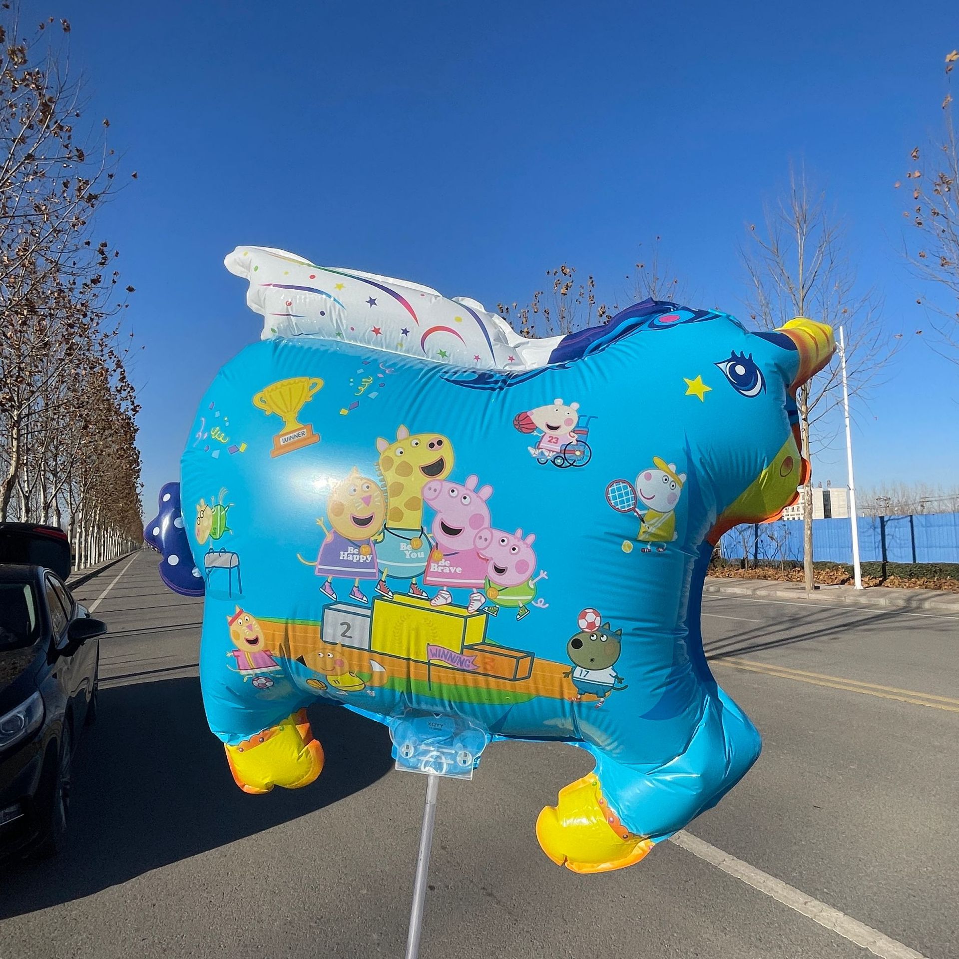 New Large Clip Cartoon Balloon Promotional Gifts Stall Stall Dinosaur Balloon Cute Children Toy Balloon New Large Clip Cartoon Balloon Promotional Gifts Stall Stall Dinosaur Balloon Cute Children Toy Balloon