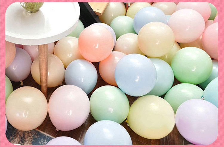 Manufacturer Macaron Color Balloon 10-Inch Thickened Rubber Balloons Holiday Wedding Party Balloon Customized Processing Manufacturer Macaron Color Balloon 10-Inch Thickened Rubber Balloons Holiday Wedding Party Balloon Customized Processing