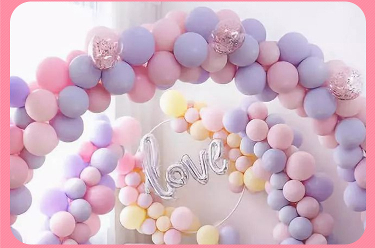 Manufacturer Macaron Color Balloon 10-Inch Thickened Rubber Balloons Holiday Wedding Party Balloon Customized Processing Manufacturer Macaron Color Balloon 10-Inch Thickened Rubber Balloons Holiday Wedding Party Balloon Customized Processing