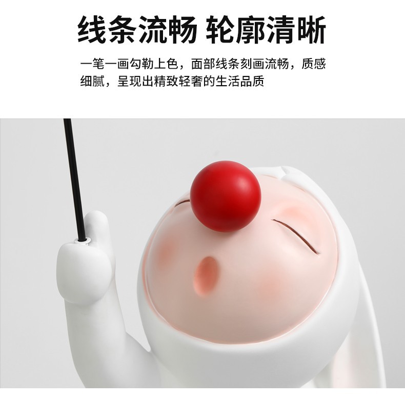 Nordic Creative Balloon Elf Rabbit Decoration Animal Living Room Desktop TV Cabinet Entrance Decoration Home Decorations