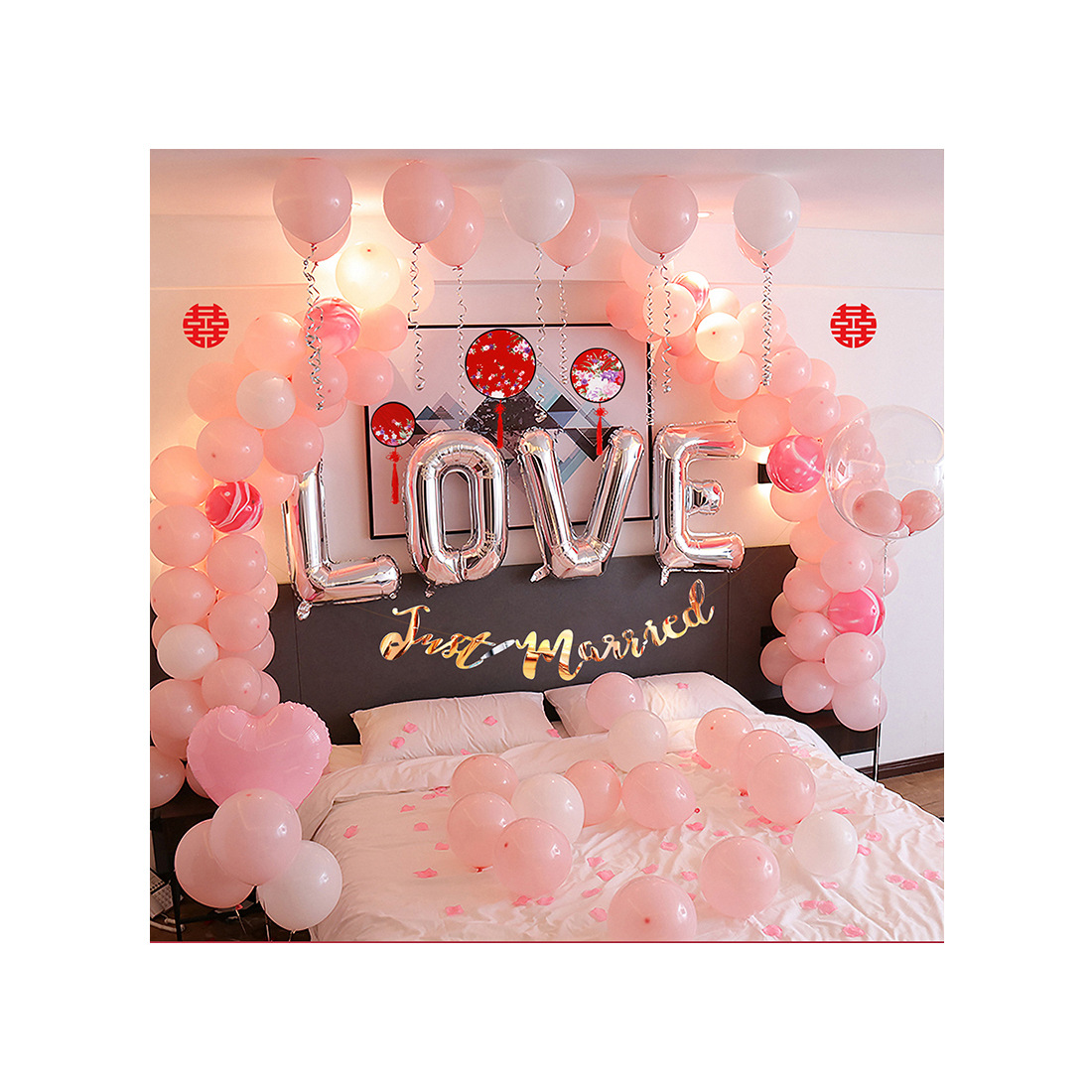 Wedding Balloons Set Wedding Room Decoration Balloon Wedding Proposal Festive Wedding Supplies Wholesale Party Latex