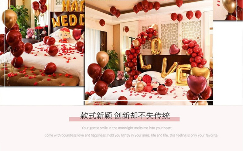Wedding Balloons Set Wedding Room Decoration Balloon Wedding Proposal Festive Wedding Supplies Wholesale Party Latex Wedding Balloons Set Wedding Room Decoration Balloon Wedding Proposal Festive Wedding Supplies Wholesale Party Latex