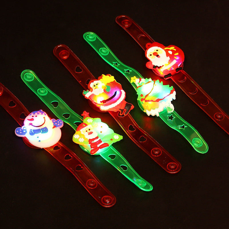 Luminous Bracelet Cartoon Creative Watch Flash Children's Gift Small Toy Stall Supply WeChat QR Code Scanning Gift Luminous Bracelet Cartoon Creative Watch Flash Children's Gift Small Toy Stall Supply WeChat QR Code Scanning Gift