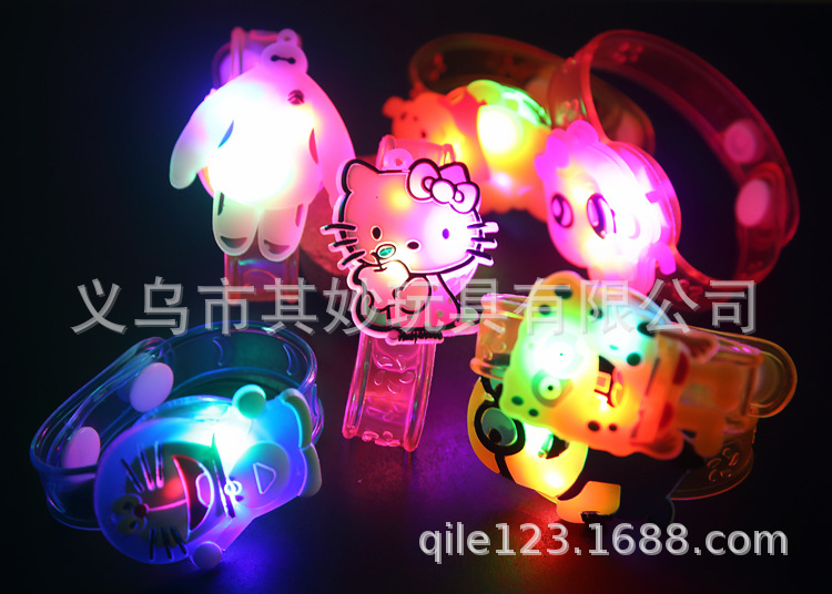 Luminous Bracelet Cartoon Creative Watch Flash Children's Gift Small Toy Stall Supply WeChat QR Code Scanning Gift Luminous Bracelet Cartoon Creative Watch Flash Children's Gift Small Toy Stall Supply WeChat QR Code Scanning Gift