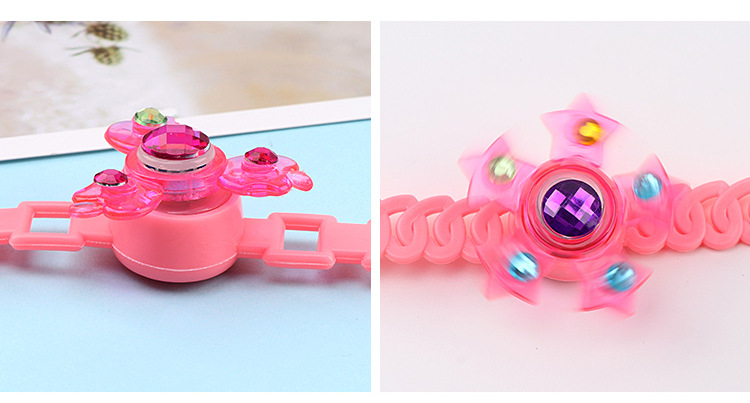 Luminous Bracelet Flash Creative Rotational Gyro Watch Band Kindergarten Small Gift Toy Wholesale Luminous Bracelet Luminous Bracelet Flash Creative Rotational Gyro Watch Band Kindergarten Small Gift Toy Wholesale Luminous Bracelet