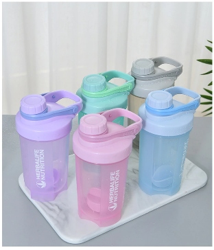 Multifunctional Protein Powder Shake Cup Fitness Sports Cup 600ml Sports Cup Stirring Carry-on Cup Customization