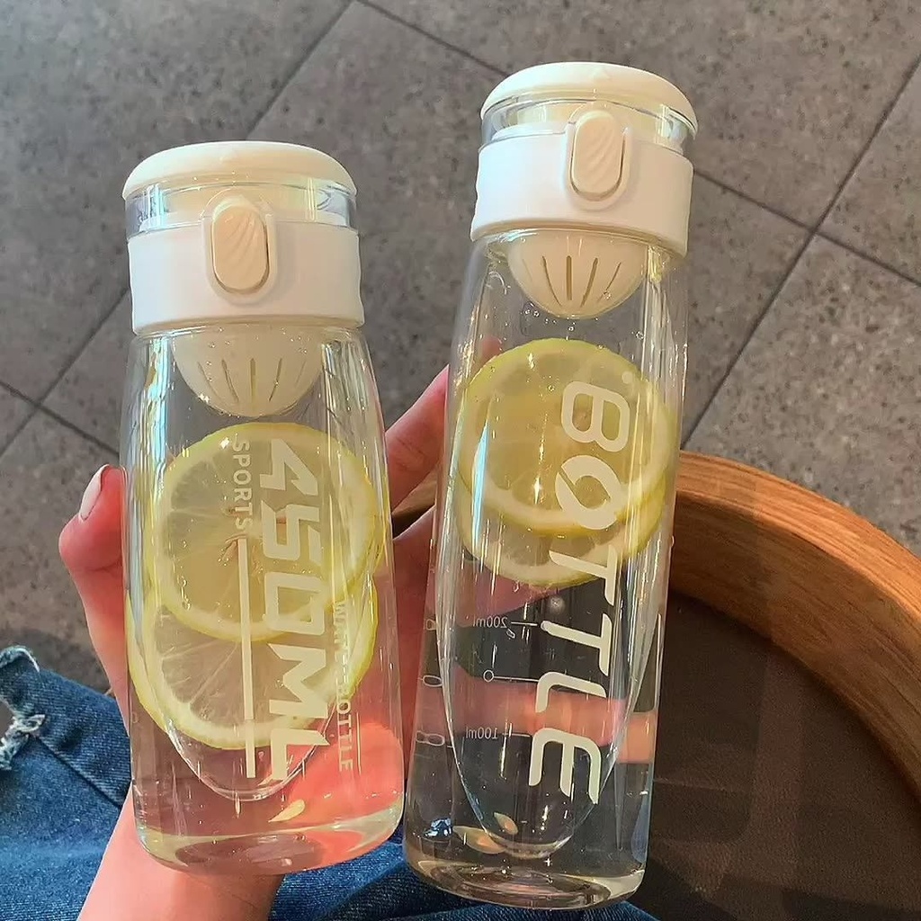 Japanese Style Simple Water Cup Male and Female Student Couple Cute Fresh with Tea Infuser Bounce Cover Plastic Cup Fitness Sports Cup Japanese Style Simple Water Cup Male and Female Student Couple Cute Fresh with Tea Infuser Bounce Cover Plastic Cup Fitness Sports Cup