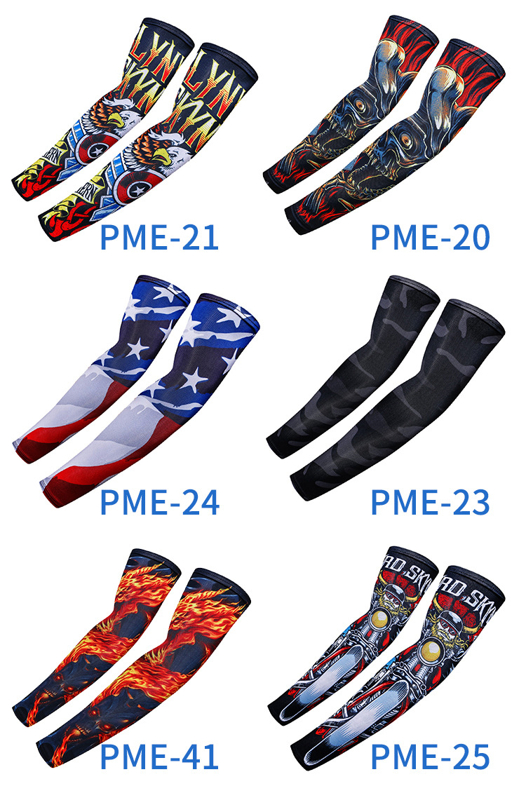 Factory Direct Sales Marvel Chinese Style Ice Sleeve Sleeve Sports Outdoor Cycling Fishing Bicycle Korean Style Sun Protection Arm Sleeves Factory Direct Sales Marvel Chinese Style Ice Sleeve Sleeve Sports Outdoor Cycling Fishing Bicycle Korean Style Sun Protection Arm Sleeves