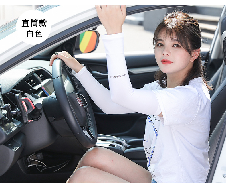 New Langsha Ice Sleeve Viscose Fiber Sun-Protection Oversleeves Women's Summer Cool Outdoor Cycling and Driving Gloves Arm Factory Direct Sales New Langsha Ice Sleeve Viscose Fiber Sun-Protection Oversleeves Women's Summer Cool Outdoor Cycling and Driving Gloves Arm Factory Direct Sales