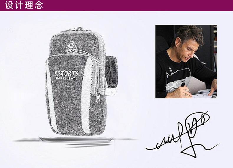 Sports Arm Bag Men's and Women's Arm Arm Arm Bag Strap Wear on Arm Mobile Phone Case Running Phone Holder Small Bag Sports Arm Bag Men's and Women's Arm Arm Arm Bag Strap Wear on Arm Mobile Phone Case Running Phone Holder Small Bag