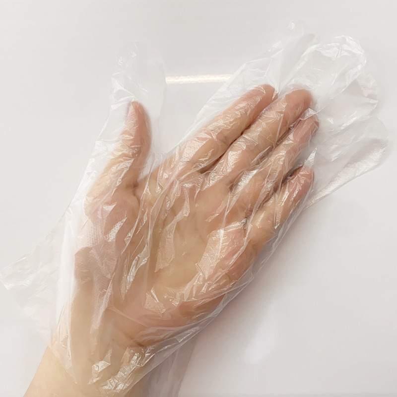 New Food Grade Disposable Film Transparent Crayfish PE Household High Quality Thickened Beauty Gloves Wholesale New Food Grade Disposable Film Transparent Crayfish PE Household High Quality Thickened Beauty Gloves Wholesale