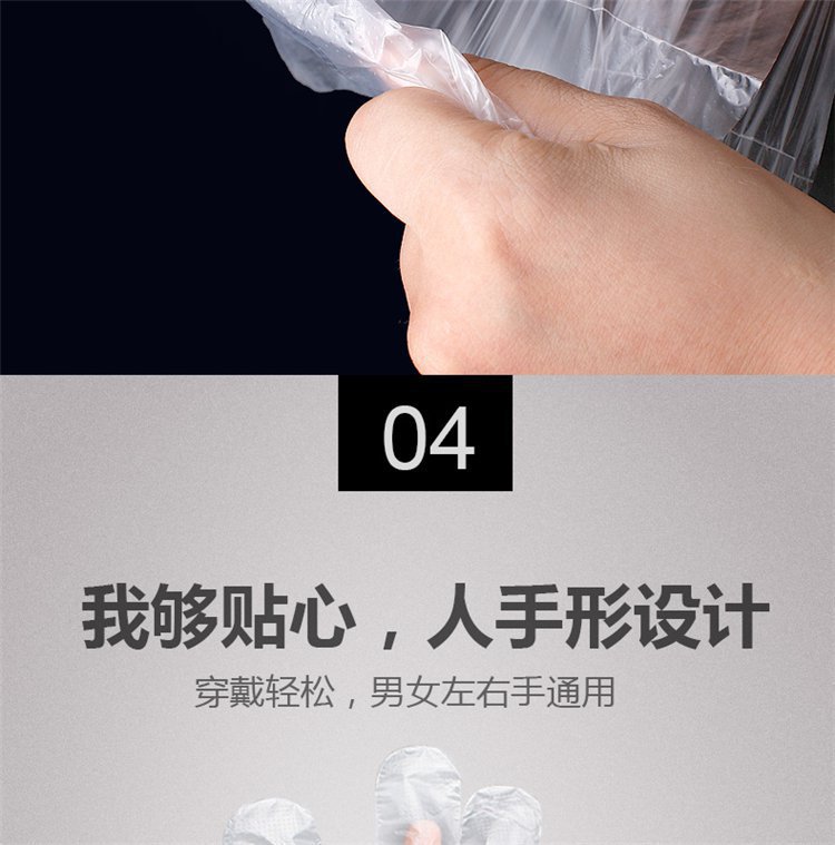 Camellia 3501 Disposable Gloves Thickened Transparent Clean Food Sanitary Transparent Removable Gloves 100 Pieces Camellia 3501 Disposable Gloves Thickened Transparent Clean Food Sanitary Transparent Removable Gloves 100 Pieces