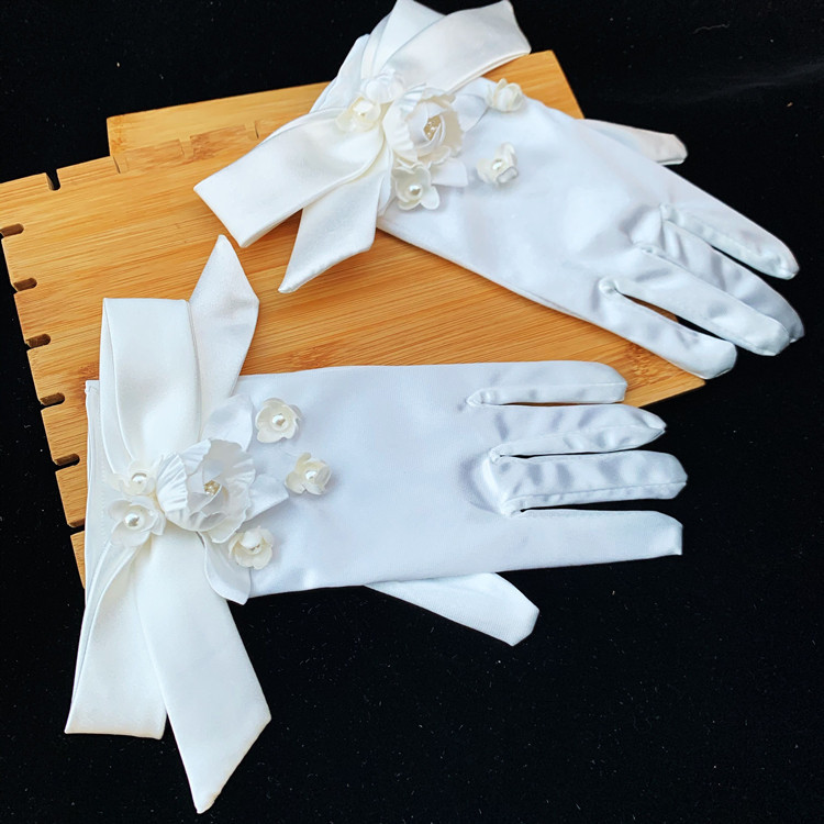 Super Fairy Mori Style Retro Hong Kong Style Flower Veil Bow Gloves Earrings Bridal Wedding Dress Accessories Super Fairy Mori Style Retro Hong Kong Style Flower Veil Bow Gloves Earrings Bridal Wedding Dress Accessories
