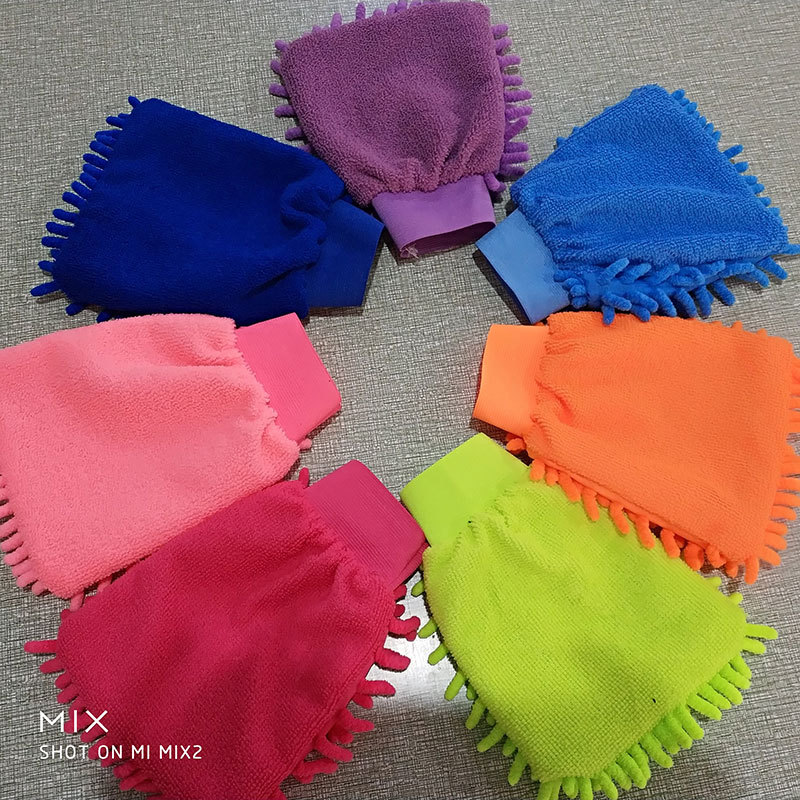 DoubleSided Cleaning Wool Gloves Cleaning Glass Car Wash Cleaning Scouring Pad Cleaning Cloth Car Wash Maintenance Tools DoubleSided Cleaning Wool Gloves Cleaning Glass Car Wash Cleaning Scouring Pad Cleaning Cloth Car Wash Maintenance Tools
