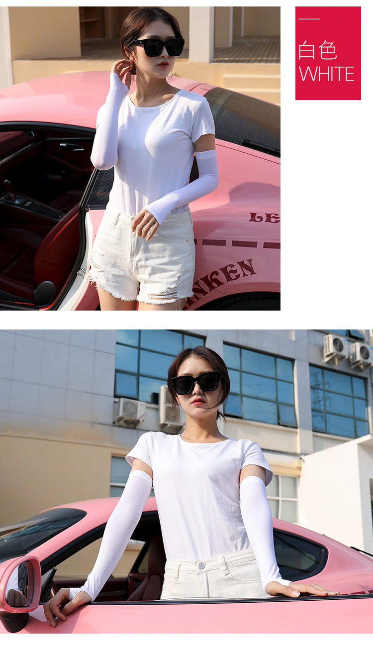 Viscose Fiber SunProtection Oversleeves Men's and Women's Outdoor Cycling and Driving Gloves Arm Sleeve Customization Viscose Fiber SunProtection Oversleeves Men's and Women's Outdoor Cycling and Driving Gloves Arm Sleeve Customization