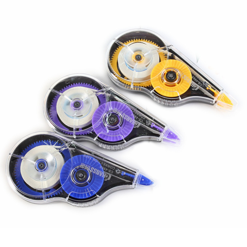 Factory Direct Sales Large Capacity Correction Tape Student School Supplies Creative Stationery Smooth Portable Correction Tape Custom