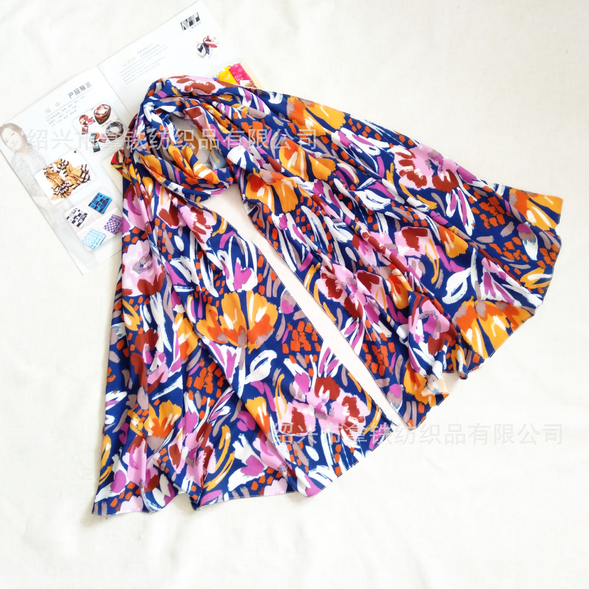 Bali Yarn Scarf Custom Scarf Thin Printed Chiffon Beach Towel round Tassel Beach Towel Sunshade Sarong