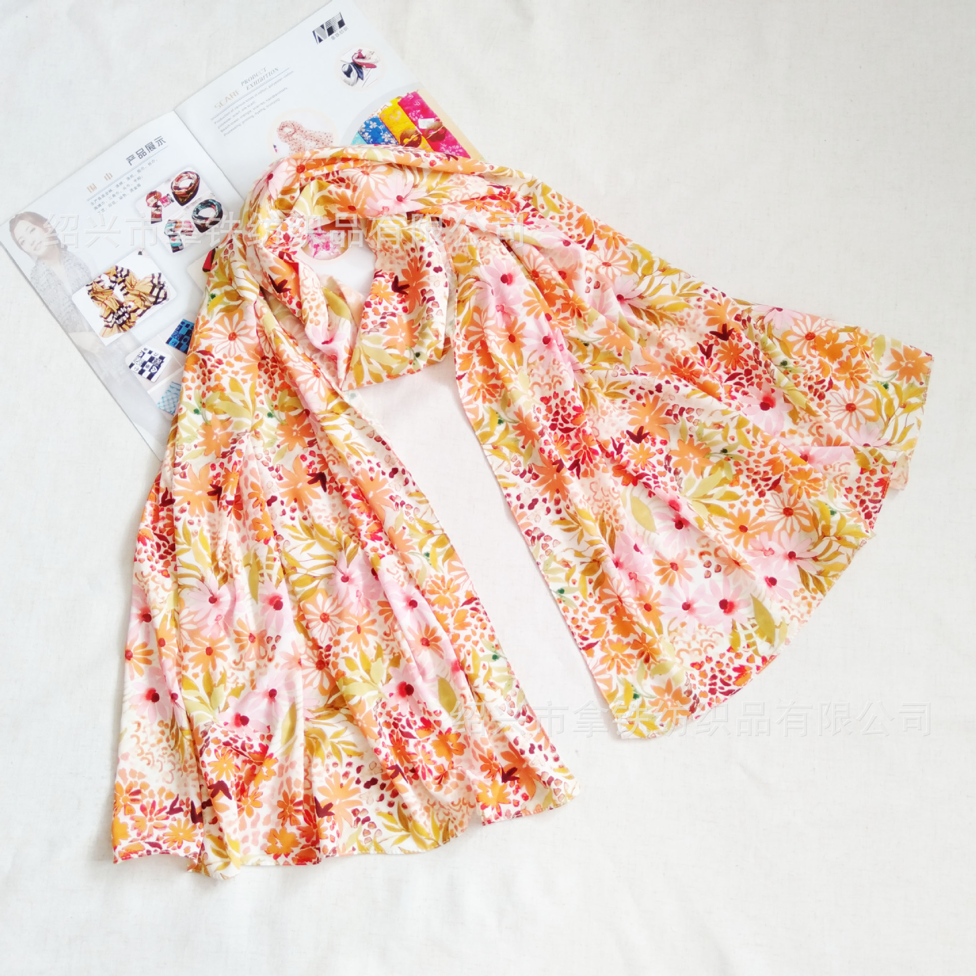 Bali Yarn Scarf Custom Scarf Thin Printed Chiffon Beach Towel round Tassel Beach Towel Sunshade Sarong