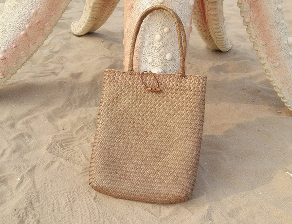 Straw Woven Bag New Beach Weaving Straw Bag Women's Shoulder Bag Japanese Style Simple Literary Mori Girl Summer Mat Bag Fashion Straw Woven Bag New Beach Weaving Straw Bag Women's Shoulder Bag Japanese Style Simple Literary Mori Girl Summer Mat Bag Fashion