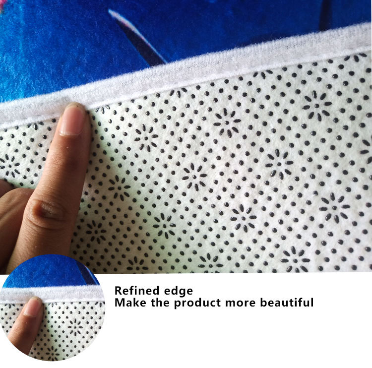 Cross-Border Potential Beach Toilet Mat Three-Piece Household Door Mat Bathroom Entrance Non-Slip Mat Factory Current Supply Cross-Border Potential Beach Toilet Mat Three-Piece Household Door Mat Bathroom Entrance Non-Slip Mat Factory Current Supply