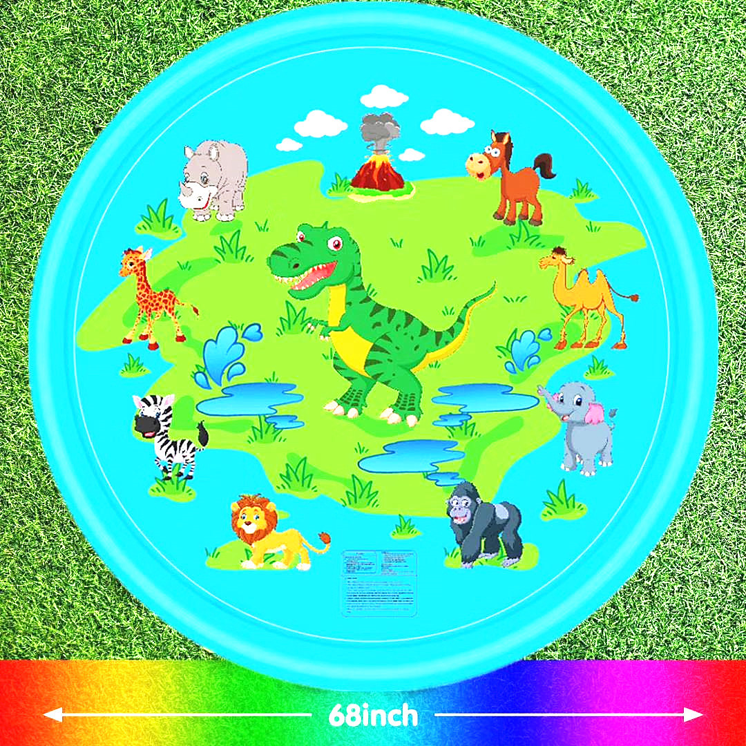 Water Spray Mat Amazon Hot Sale PVC Water Spray Toy Mat Summer Lawn Beach Water Playing Toy Factory Currently Available Water Spray Mat Amazon Hot Sale PVC Water Spray Toy Mat Summer Lawn Beach Water Playing Toy Factory Currently Available