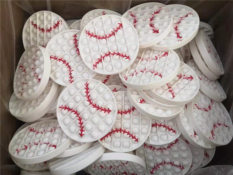 Baseball Rat Killer Pioneer New Football Volleyball Basketball Rat Killer Pioneer Silicone Decompression Pressing Bubble Toy