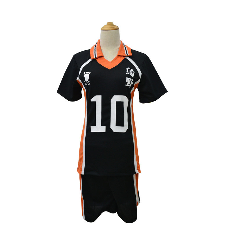Volleyball Junior Uniform Anime Clothing Volleyball Uniform Cosplay Jersey Uye College Volleyball Uniform Spot