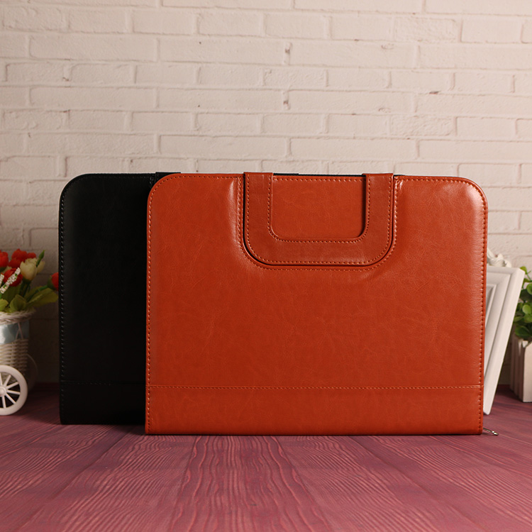Spot zipper assignments A4 business office manager folder folder can be customized LOGO