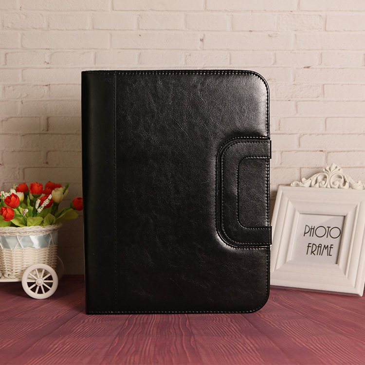 Spot zipper assignments A4 business office manager folder folder can be customized LOGO