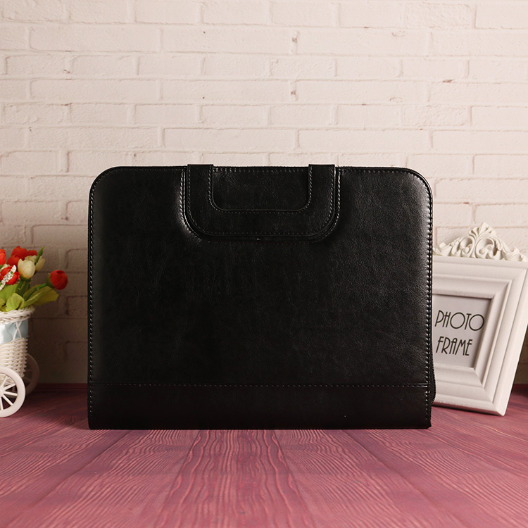 Spot zipper assignments A4 business office manager folder folder can be customized LOGO