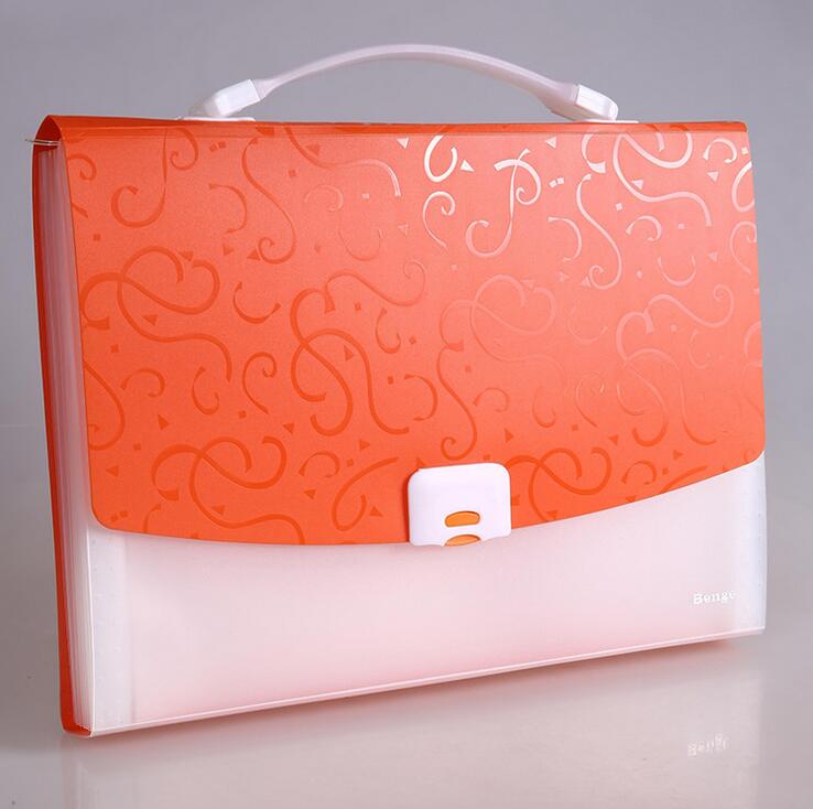 Supply longteng S pattern belt portable organ bag purse fashion file bag folder