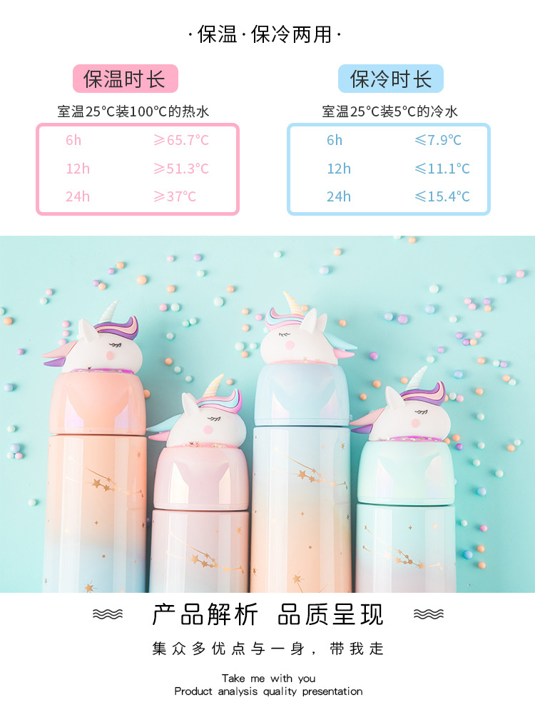 2019 Christmas Crystal Ball Straw Cup Stainless Steel Vacuum Cup Coffee Cup Drinking Cup Gift Cup Wholesale Custom
