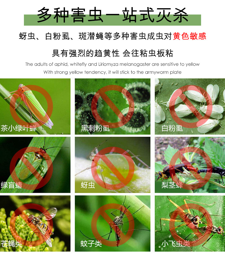 Yellow Sticky Trap Sticky Insect Ball Lantern Insect Trap Stick Fly Viscose Board Lure Fly Insect Ball