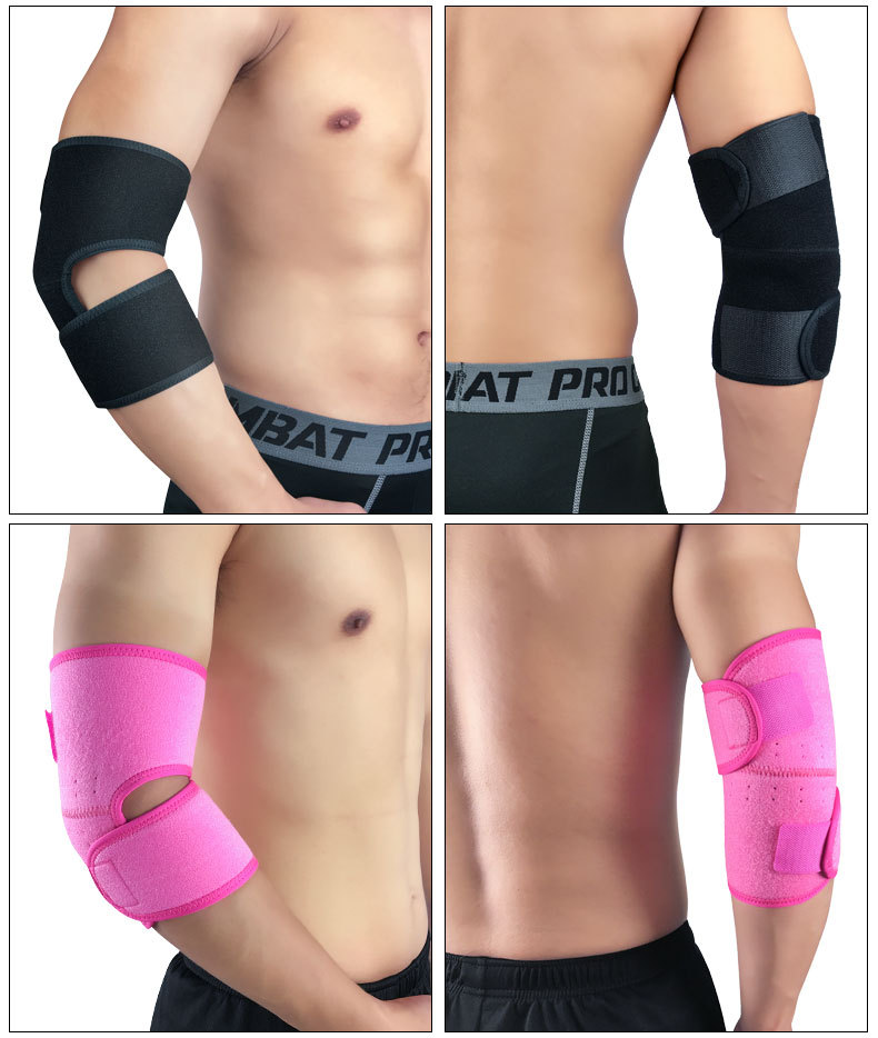 In Stock Wholesale Sports Elbow Guard Joint Winding Pressure Breathable Arm Protector Basketball Badminton Tennis Fitness Protective Gear In Stock Wholesale Sports Elbow Guard Joint Winding Pressure Breathable Arm Protector Basketball Badminton Tennis Fitness Protective Gear