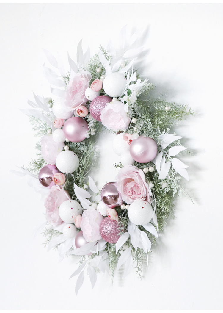 Amazon Christmas Garland Pink Christmas Ball Theme Wedding Decoration Home Door Decoration Hotel Showcase Wall Hangings Amazon Christmas Garland Pink Christmas Ball Theme Wedding Decoration Home Door Decoration Hotel Showcase Wall Hangings