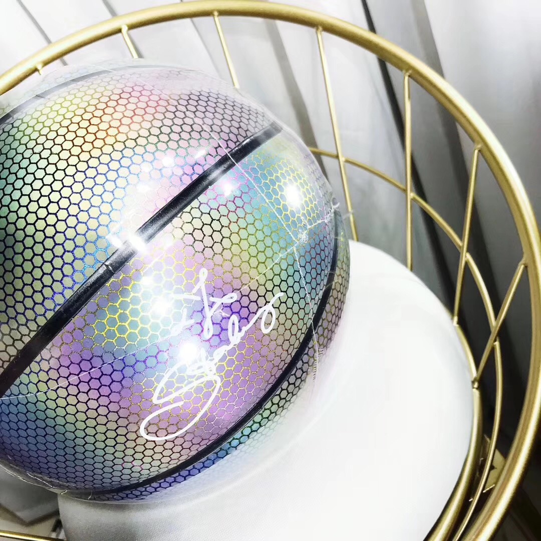 Luminous Basketball Best-Seller on Douyin Cool Handsome Horse Dry Cloth Design Fashion Signature Middle School Adult Children Luminous Basketball Best-Seller on Douyin Cool Handsome Horse Dry Cloth Design Fashion Signature Middle School Adult Children