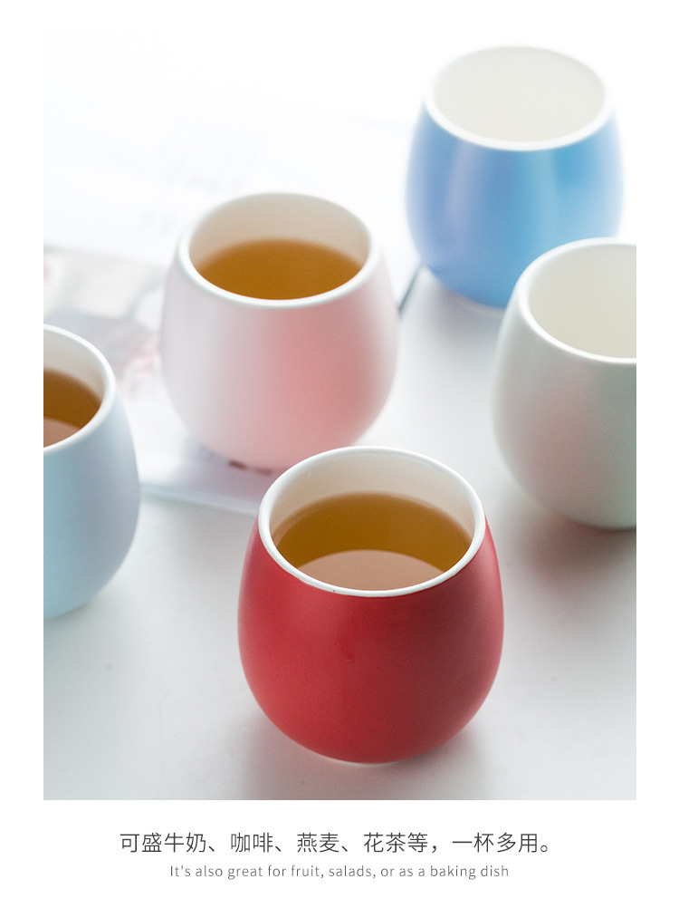 Ins Wind Coloured Glaze Ceramic Drum Cup Household Coffee Milk Cup Hotel Restaurant Small Cup One Product Dropshipping Ins Wind Coloured Glaze Ceramic Drum Cup Household Coffee Milk Cup Hotel Restaurant Small Cup One Product Dropshipping