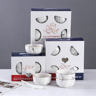 Afternoon Tea Set Gift Box Set High Quality Coloured Glaze Ceramic Tea Utensil Jingdezhen Handmade Cup Cover Bowl Set