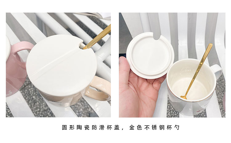 Korean-Style Cartoon Alpaca Coloured Glaze Ceramic Cup Cute Simple Net Red Student Cup Business Office Coffee Mug Korean-Style Cartoon Alpaca Coloured Glaze Ceramic Cup Cute Simple Net Red Student Cup Business Office Coffee Mug