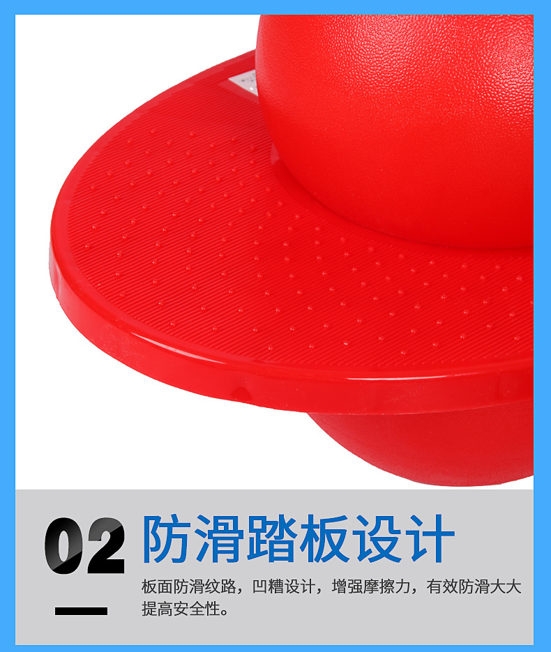 Adult Jumping Ball Explosion-Proof Bouncing Ball Bouncing Ball Fitness Ball Children's Toys Sports Ball Springboard Dynamic Dance Bar