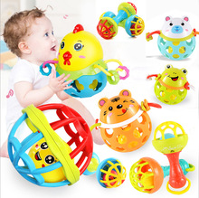 4317 Soft Rubber for Infants Fitness Ball Baby Soothing Rattle Catch Ball Toy Early Education Educational Dumbbell Wholesale 4317 Soft Rubber for Infants Fitness Ball Baby Soothing Rattle Catch Ball Toy Early Education Educational Dumbbell Wholesale