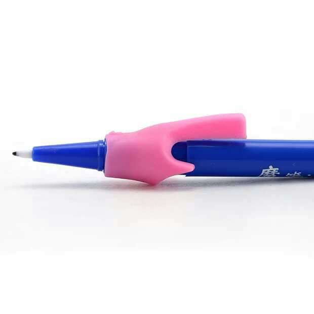 High Quality Silicone Various Styles Pencil Grip Pencil Case Children and Students Universal Pencil Grip Wholesale