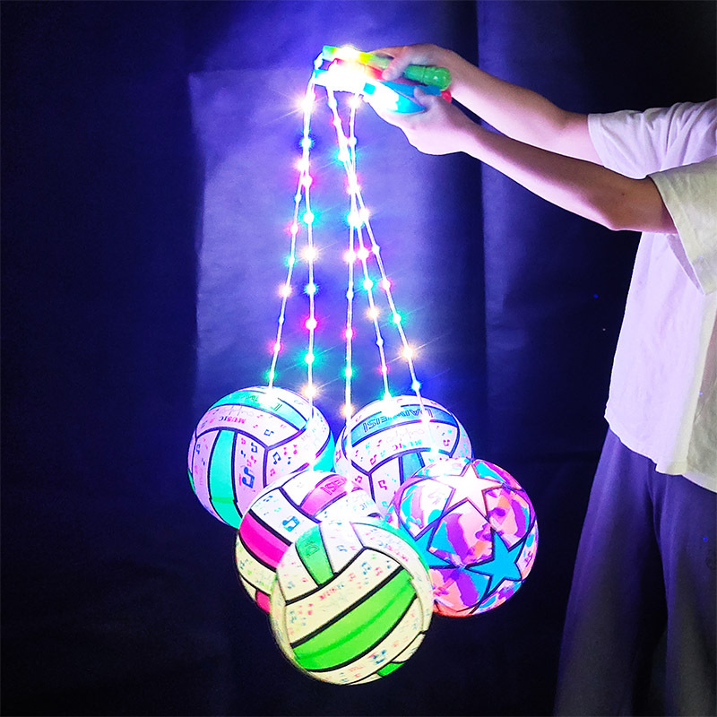 Large Luminous Swing Ball Fitness Ball Ball Inflatable Elastic Ball Colorful Flashing Light Children's Toy Stall Night Market Large Luminous Swing Ball Fitness Ball Ball Inflatable Elastic Ball Colorful Flashing Light Children's Toy Stall Night Market