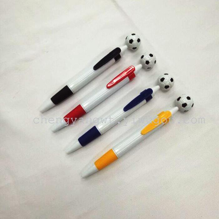 Sheng Yang 8110 white bar printing LOGO football football ballpoint pen pencil Sheng Yang 8110 white bar printing LOGO football football ballpoint pen pencil