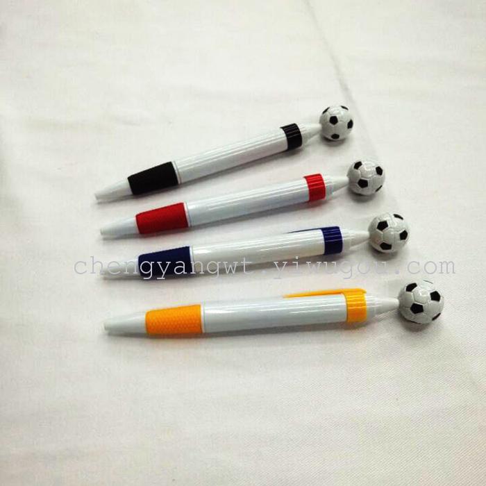 Sheng Yang 8110 white bar printing LOGO football football ballpoint pen pencil Sheng Yang 8110 white bar printing LOGO football football ballpoint pen pencil