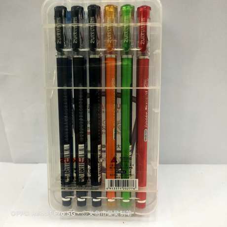 The most dazzling hy1016-a diamond pen head 12 color neutral pen writing fluent and continuous ink ink ink signature pen