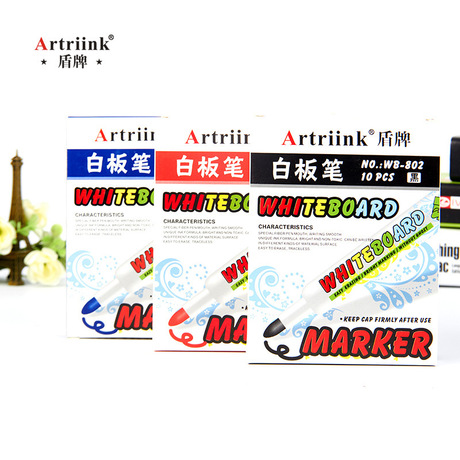 wb802 whiteboard pen environmental protection non-toxic ink mark clear easy to add ink large capacity student office pen