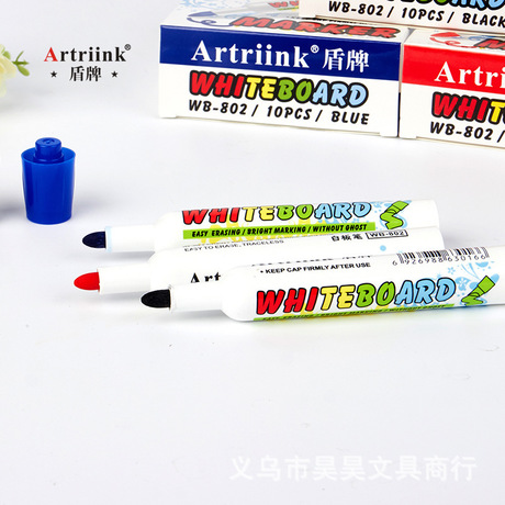 wb802 whiteboard pen environmental protection non-toxic ink mark clear easy to add ink large capacity student office pen