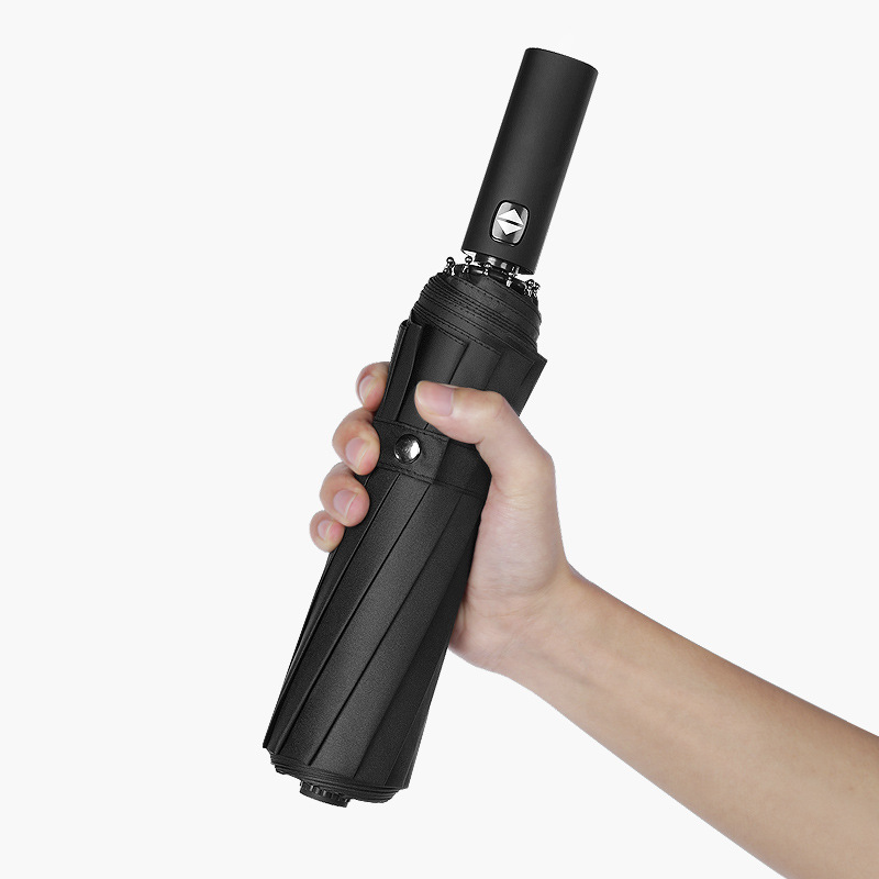 Automatic Folding Umbrella Customized Men Large Size Double Women&#039;s Dual-Use Sun-Proof UV-Proof Sun Umbrella